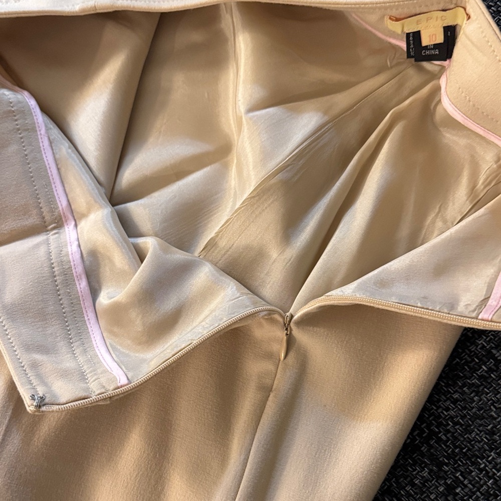 Elegant Beige Suit Set by Epic - Picture 10 of 13